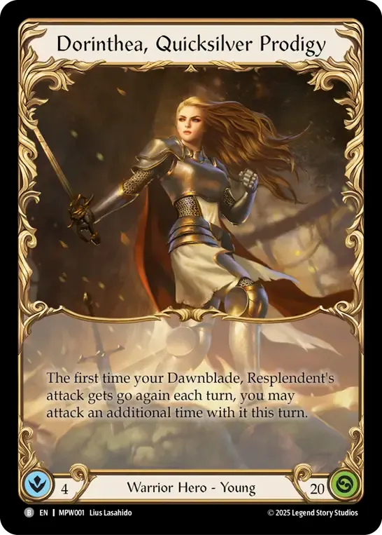 Dorinthea, prodige de vif-argent — Mastery Pack Warrior — Flesh and Blood