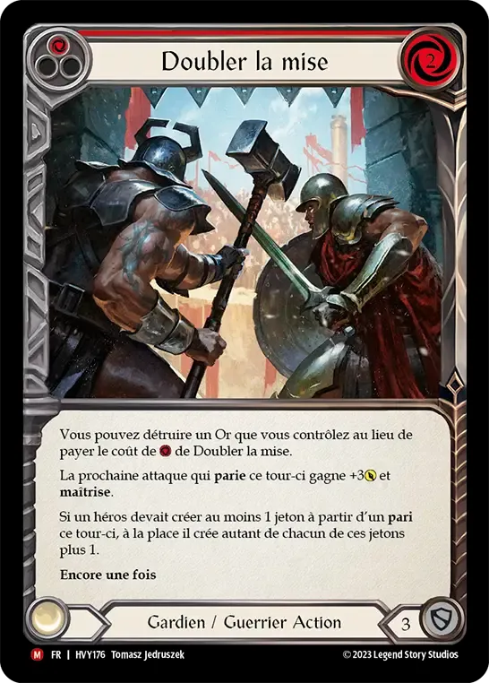 Doubler la mise from Heavy Hitters - Flesh and Blood