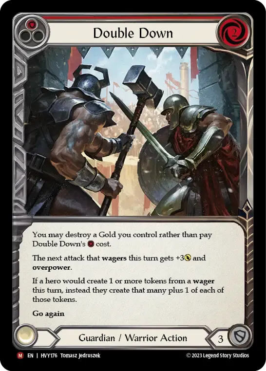 Double Down — Heavy Hitters — Flesh and Blood