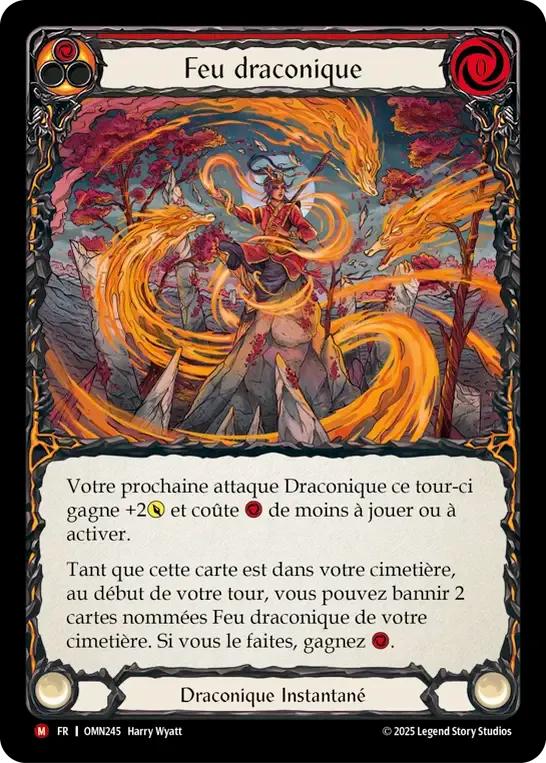 Feu draconique — Omens of the Third Age — Flesh and Blood