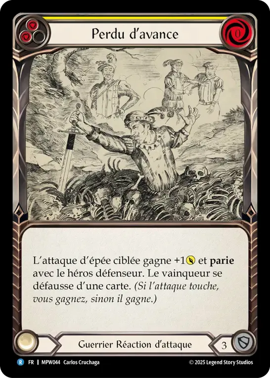 Perdu d’avance — Mastery Pack Warrior — Flesh and Blood