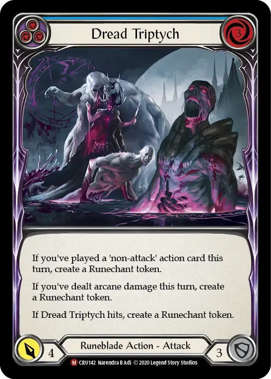 Dread Triptych — Crucible of War — Flesh and Blood
