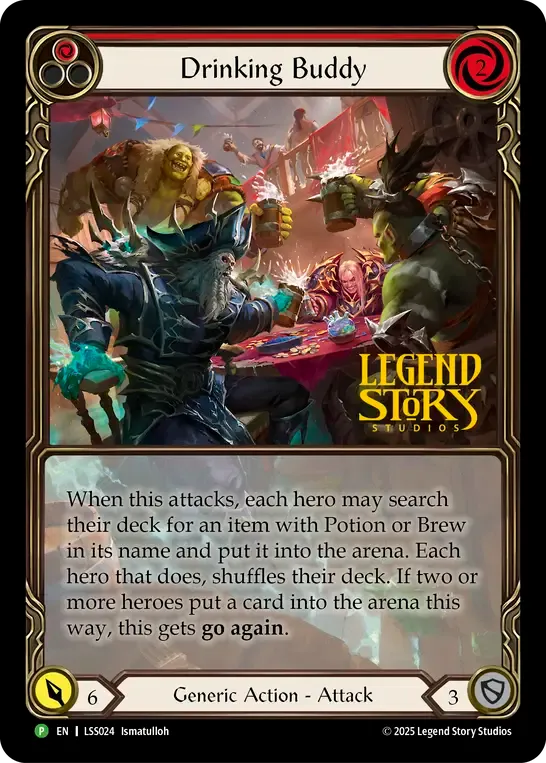 Drinking Buddy — Flesh and Blood: Promo Cards — Flesh and Blood