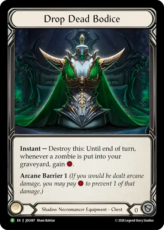 Drop Dead Bodice — Flesh and Blood: Promo Cards — Flesh and Blood