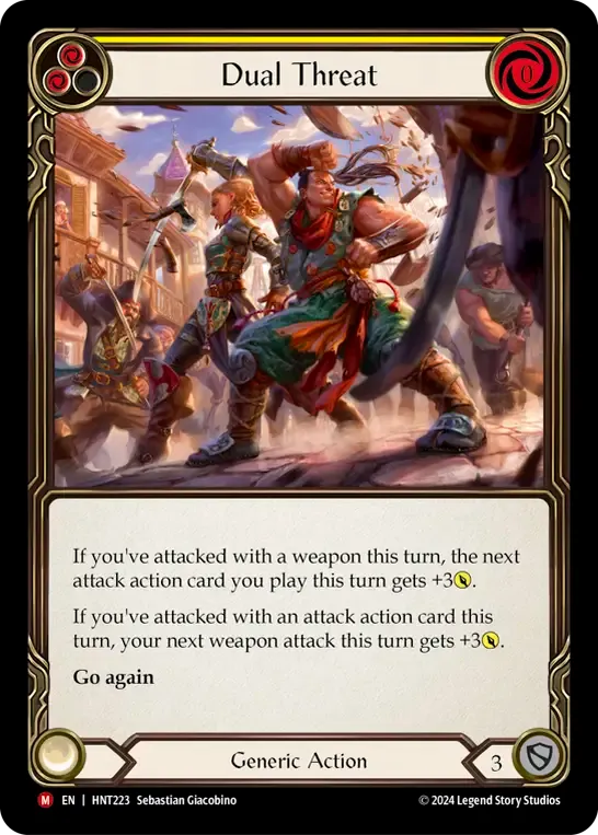 Dual Threat — The Hunted — Flesh and Blood