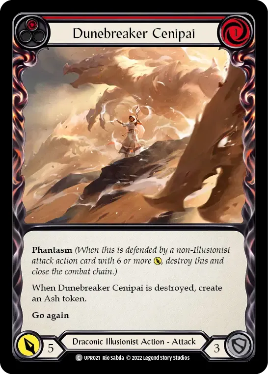 Dunebreaker Cenipai (Red) — Uprising — Flesh and Blood