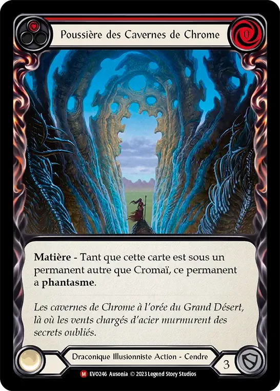 Poussière des Cavernes de Chrome — Bright Lights — Flesh and Blood