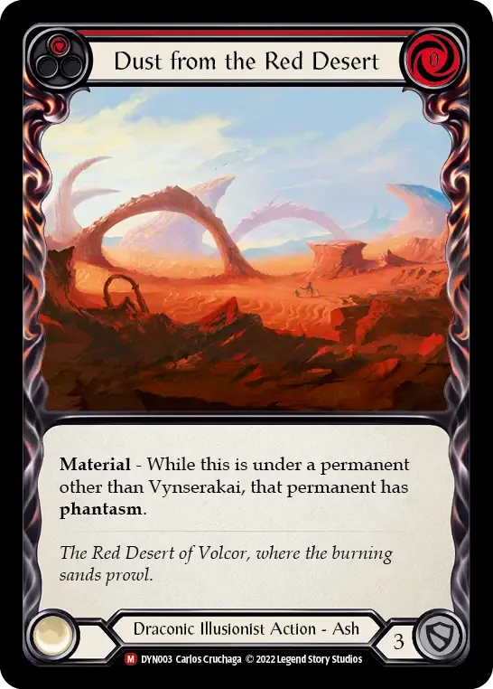 Dust from the Red Desert — Dynasty — Flesh and Blood