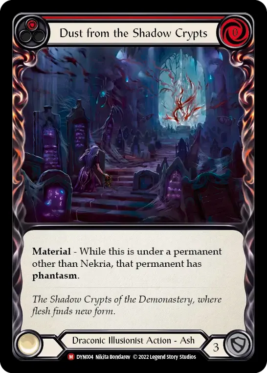 Dust from the Shadow Crypts — Dynasty — Flesh and Blood