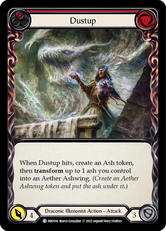 Dustup (Red) — Dromai - Blitz Deck — Flesh and Blood
