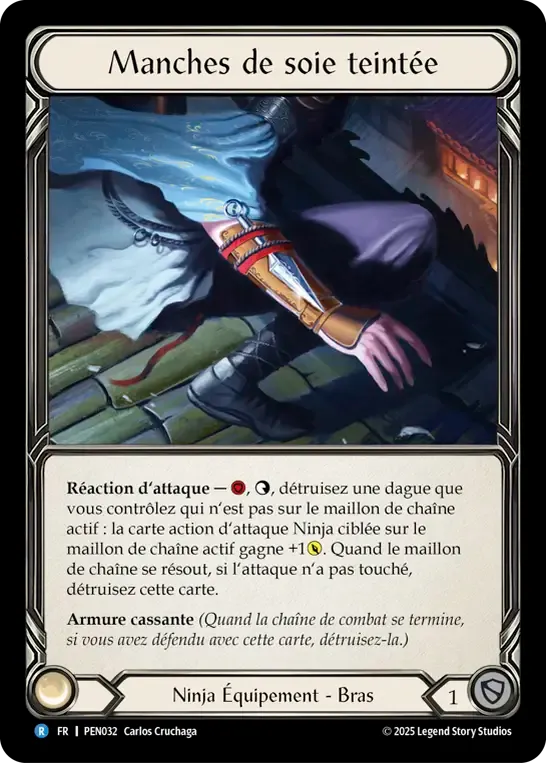 Manches de soie teintée — Compendium of Rathe — Flesh and Blood