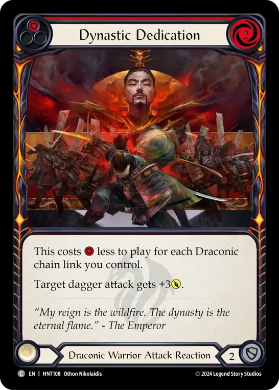 Dévotion dynastique — The Hunted — Flesh and Blood