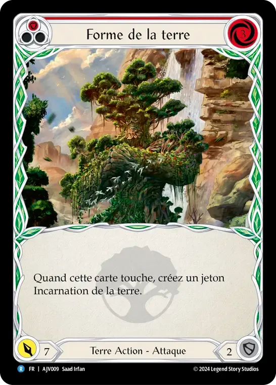 Forme de la terre — Armory Deck Origins - Jarl Vetreiði — Flesh and Blood