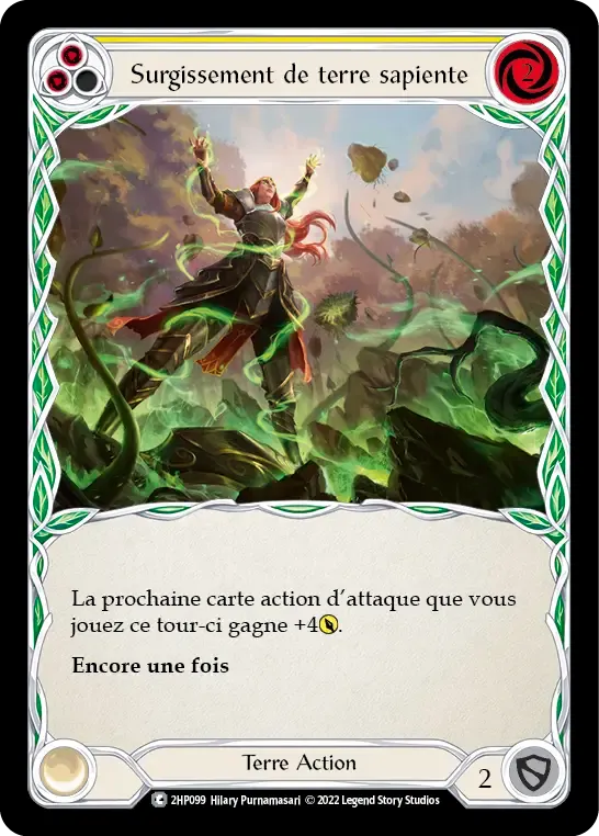 Surgissement de terre sapiente from History Pack 2 - Black Label - Flesh and Blood