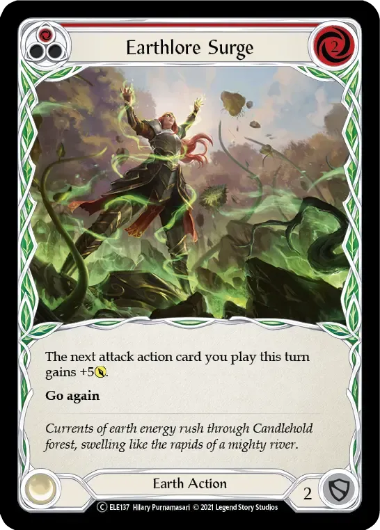 Earthlore Surge (Red) — Tales of Aria - Unlimited — Flesh and Blood