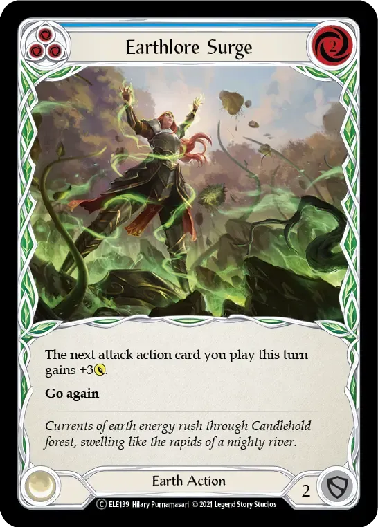 Earthlore Surge (Blue) — Tales of Aria - Unlimited — Flesh and Blood