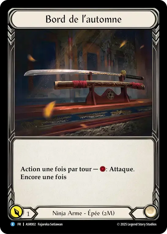 Bord de l’automne — Armory Deck - Ira, Scarlet Revenger — Flesh and Blood