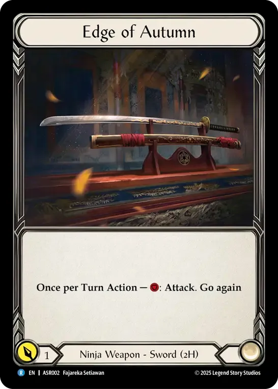 Edge of Autumn — Armory Deck - Ira, Scarlet Revenger — Flesh and Blood