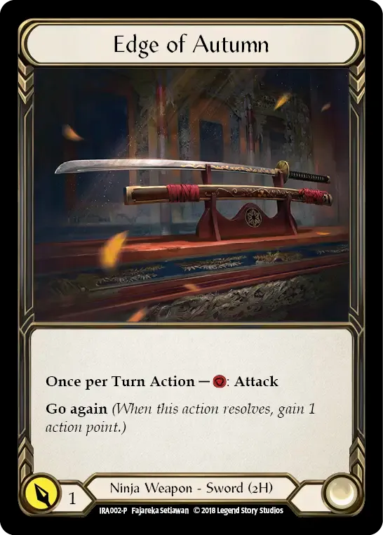 Edge of Autumn — Ira Welcome Deck (2018) — Flesh and Blood