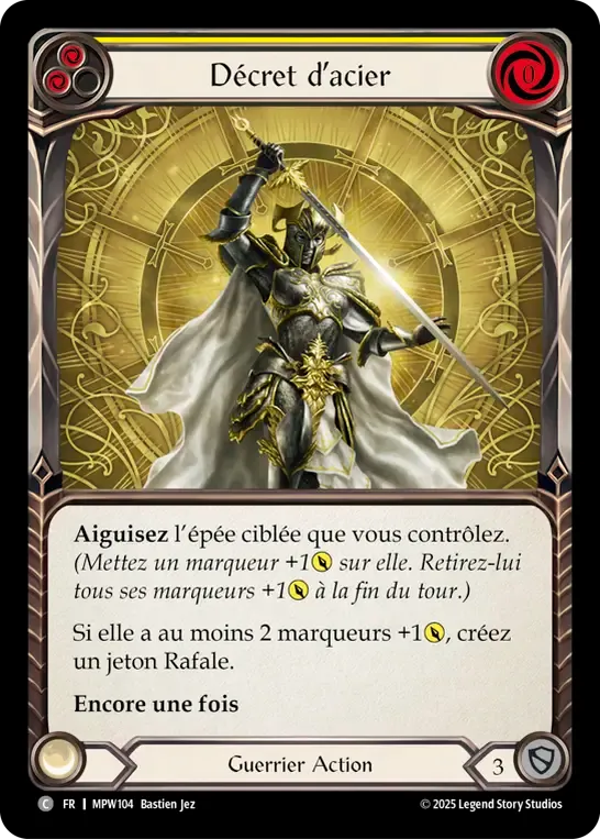Décret d’acier — Mastery Pack Warrior — Flesh and Blood