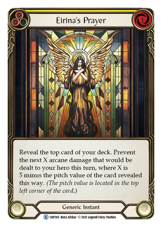 Eirina's Prayer (Yellow) — History Pack 1 — Flesh and Blood