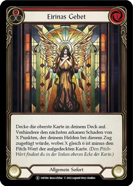 Eirina's Prayer (Red) — History Pack 1 - Black Label — Flesh and Blood