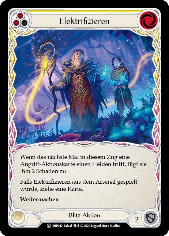 Electrify (Yellow) — History Pack 2 - Black Label — Flesh and Blood