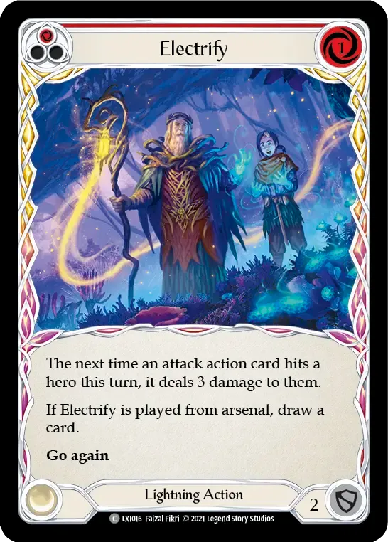 Electrify (Red) — Lexi - Blitz Deck — Flesh and Blood