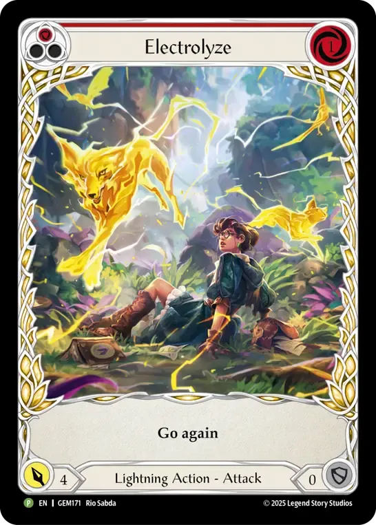 Electrolyze — GEM - Pack 5 — Flesh and Blood