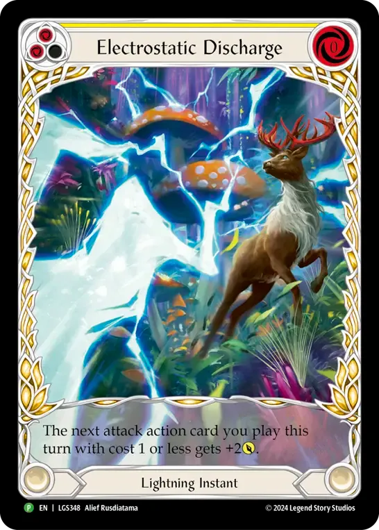 Electrostatic Discharge — Flesh and Blood: Promo Cards — Flesh and Blood