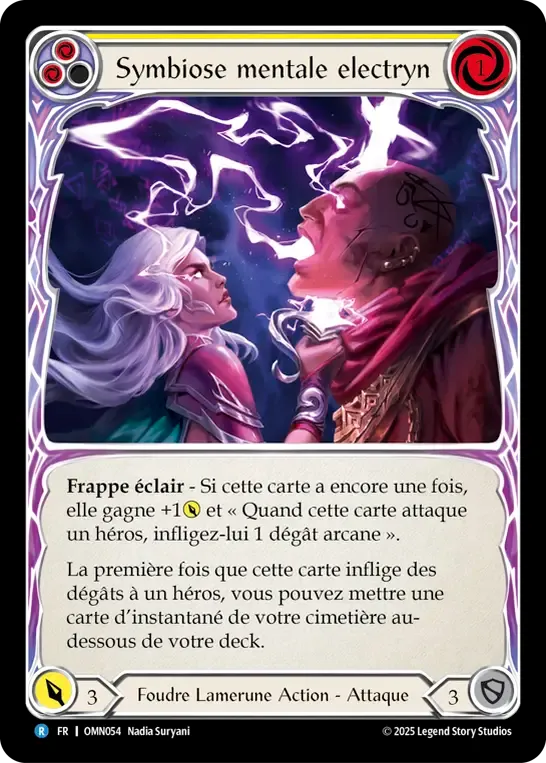 Symbiose mentale electryn from Omens of the Third Age - Flesh and Blood