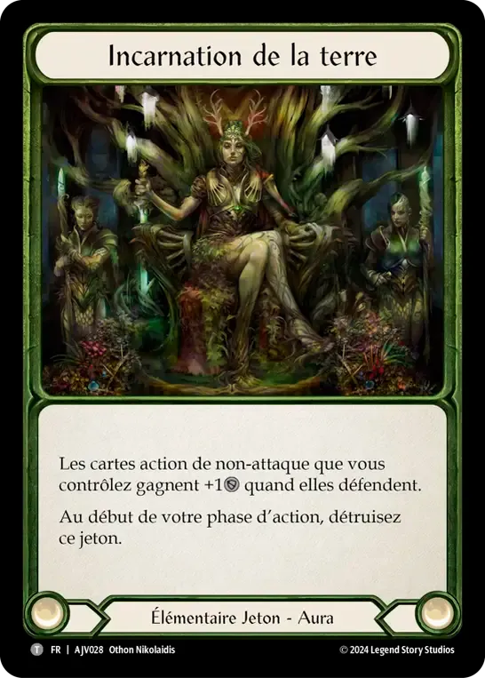 Incarnation de la terre — Armory Deck Origins - Jarl Vetreiði — Flesh and Blood
