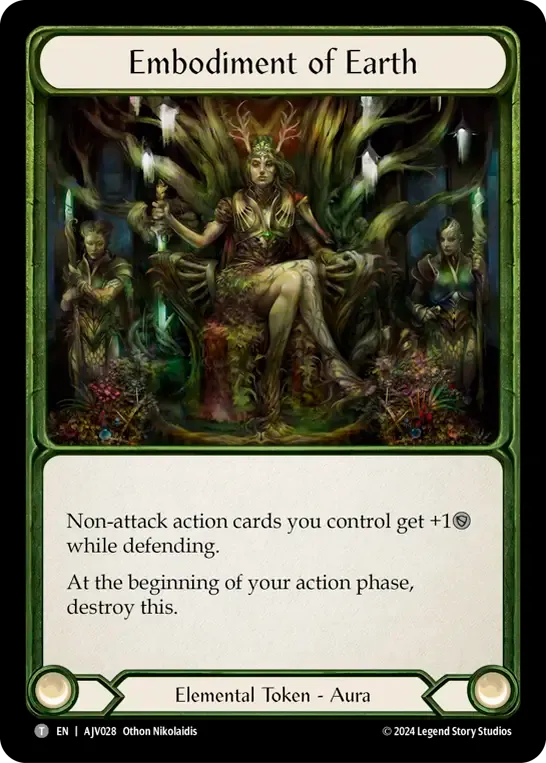 Embodiment of Earth — Armory Deck Origins - Jarl Vetreiði — Flesh and Blood