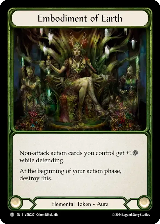 Embodiment of Earth — Rosetta Blitz Deck - Verdance — Flesh and Blood