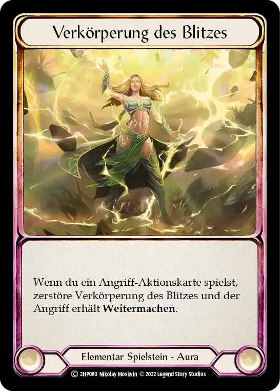 Embodiment of Lightning — History Pack 2 - Black Label — Flesh and Blood