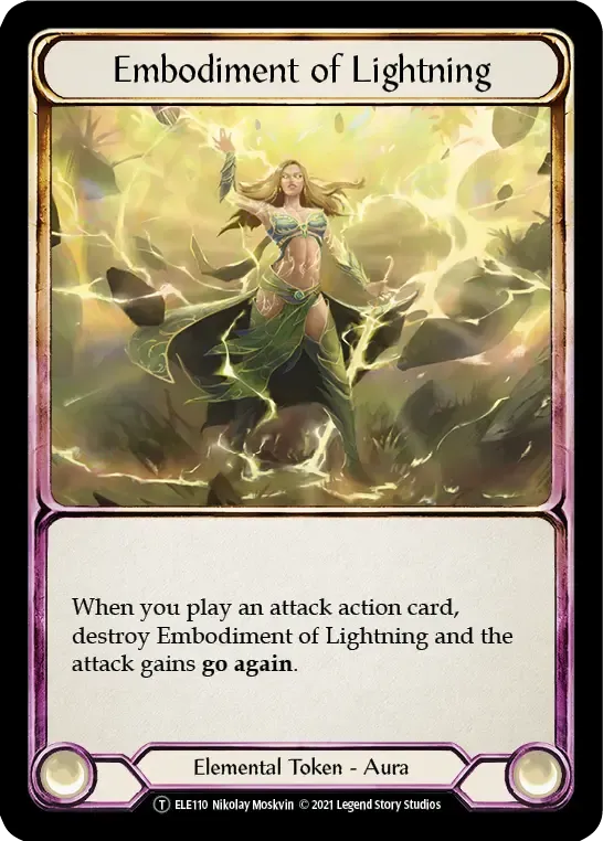Embodiment of Lightning — Tales of Aria - Unlimited — Flesh and Blood