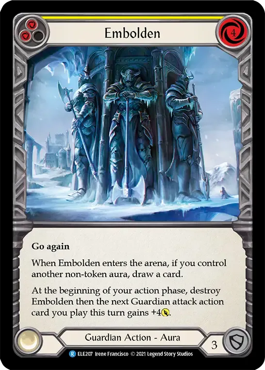 Embolden (Yellow) — Tales of Aria — Flesh and Blood