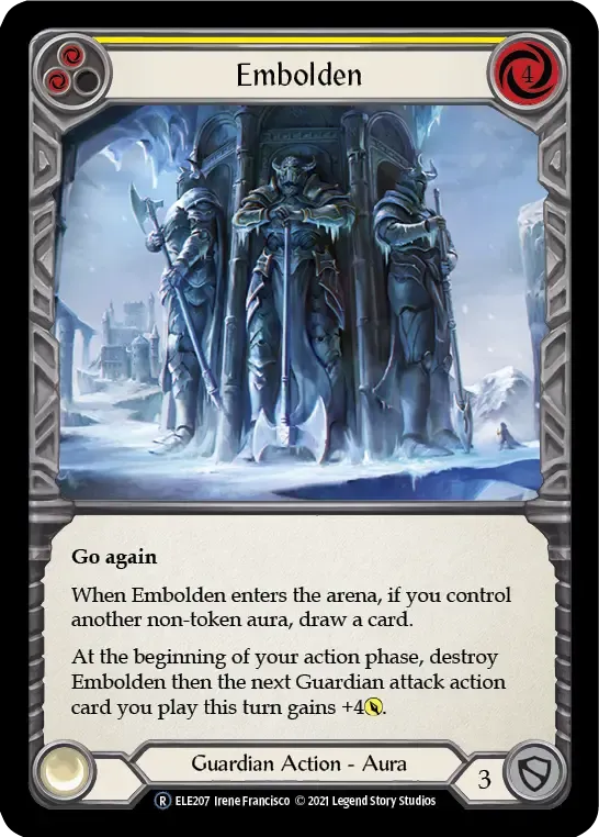 Embolden (Yellow) — Tales of Aria - Unlimited — Flesh and Blood