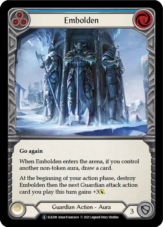 Embolden (Blue) — Tales of Aria - Unlimited — Flesh and Blood
