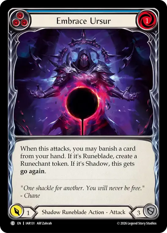 Embrasser Ursur — Usurp the Shadow Throne — Flesh and Blood