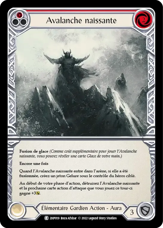 Avalanche naissante — History Pack 2 - Black Label — Flesh and Blood