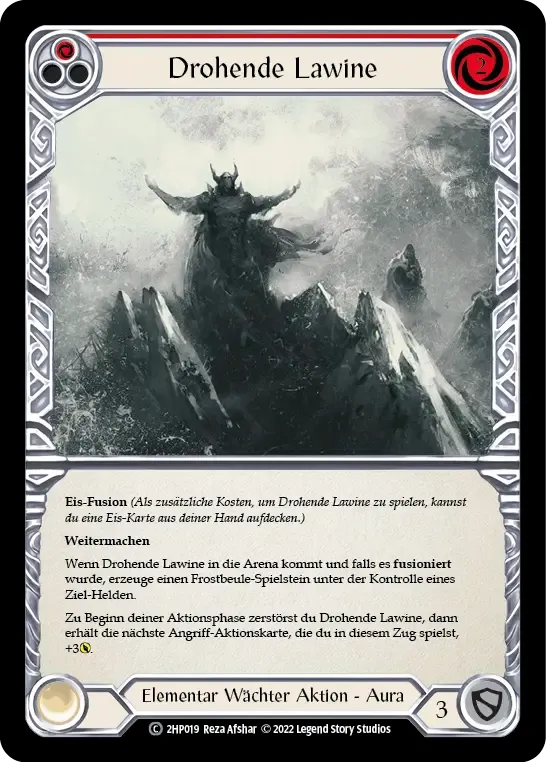 Emerging Avalanche (Red) — History Pack 2 - Black Label — Flesh and Blood