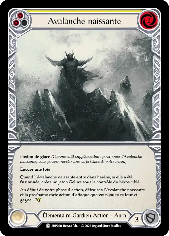 Avalanche naissante — History Pack 2 - Black Label — Flesh and Blood