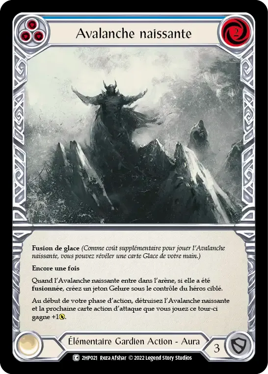 Avalanche naissante — History Pack 2 - Black Label — Flesh and Blood