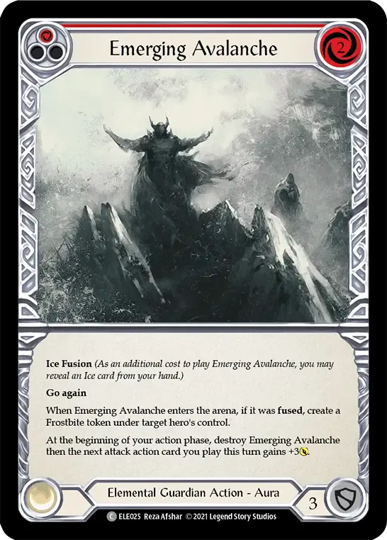 Emerging Avalanche (Red) — Tales of Aria — Flesh and Blood