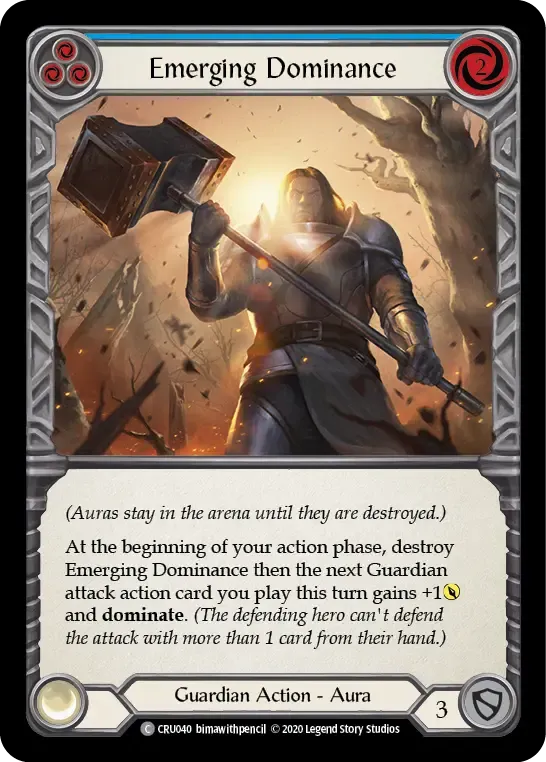 Emerging Dominance (Blue) — Crucible of War — Flesh and Blood