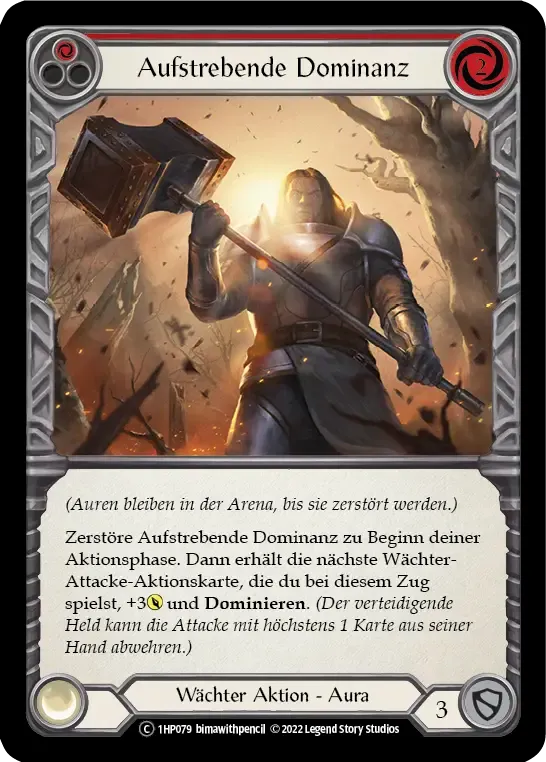 Emerging Dominance (Red) — History Pack 1 - Black Label — Flesh and Blood
