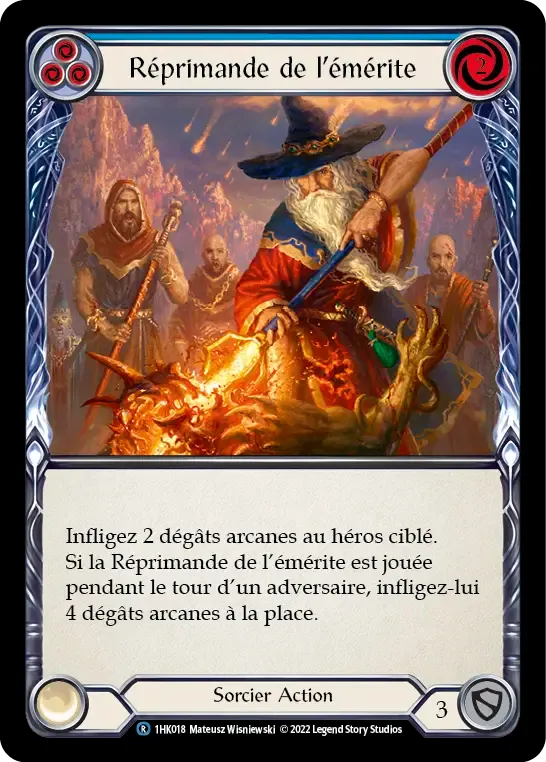 Réprimande de l’émérite — Kano - Blitz Deck — Flesh and Blood