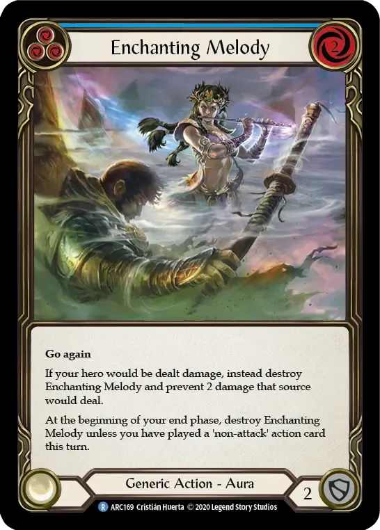 Enchanting Melody (Blue) — Arcane Rising - Unlimited — Flesh and Blood