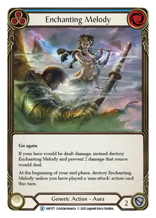 Enchanting Melody (Blue) — History Pack 1 — Flesh and Blood